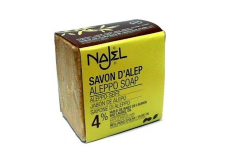 ORYGINALNE MYDŁO ALEP Z ALEPPO 4% SYRYJSKIE 155g