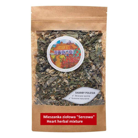 Herbatka ziołowa, zioła na serce Skarby Polesia 50g