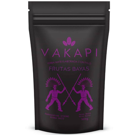 Yerba Mate Vakapi Frutas Bayas 500g (Paragwajska)