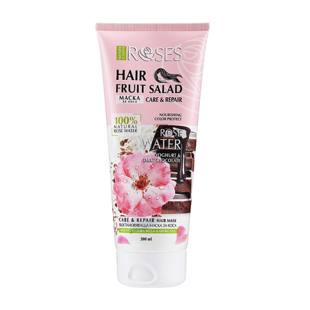 Szampon rewitalizujący,z wodą różaną, czekoladą i jogurtem, Agiva 200ml