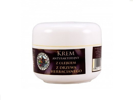 KREM ANTYBAKTERYJNY Z OLEJKIEM Z DRZEWA HERBACIANEGO (30ml, BENEDYKTYŃSKIE)
