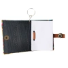 Brelok do kluczy, mały notes 2w1,  8 cm, rękodzieło  Peru
