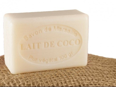 MYDŁO MARSYLSKIE KOKOS (100G, 72% OLEJU, FRANCJA)