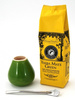 YERBA MATE ZESTAW MATERO CERAMICZNE + BOMBILLA + YERBA MATE GREEN FUERTE 200G
