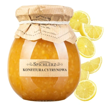 Konfitura cytrynowa z cytryn do herbaty naturalna Spichlerz 300g