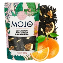 Czarna herbata liściasta Troikalna Pomarańcza, Mojo Tea 50g