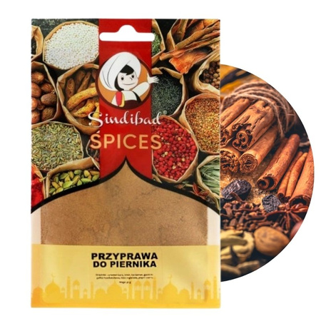 Przyprawa do piernika, korzenna aromatyczna, 30g Sindibad