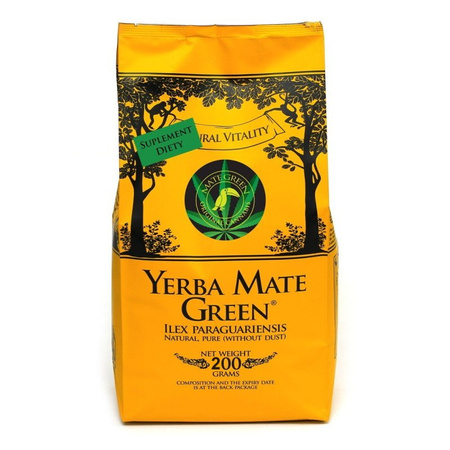 Yerba Mate Green Cannabis 200g (pobudzenie, koncentracja)