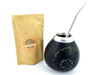YERBA MATE ZESTAW TYKWA CALABAZA + BOMBILLA + YERBA ORGANIC ELABORADA 50G
