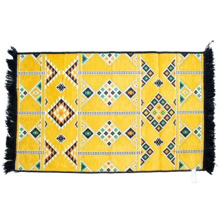 Dywan turecki kilim mata żółty 125x80 cm Turcja