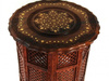 STÓŁ ORIENTALNY DREWNIANY (STOLIK RZEŹBIONY INDIE)