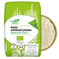 Mąka z amarantusa, amarantusowa mąka bio, 400g Bio Planet.