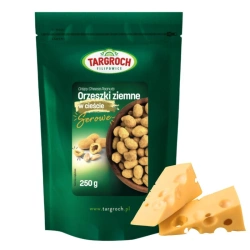 Orzeszki ziemne w cieście serowym, w chrupiącej panierce, Targroch 250g