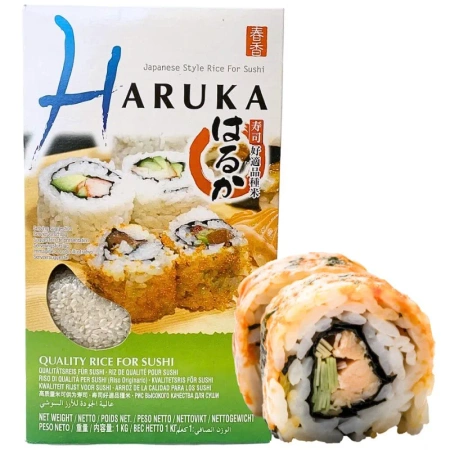 Ryż do sushi, japoński kleisty, Haruka, jakość 1 kg
