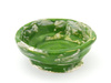 MISECZKA CERAMICZNA ZIELONA 11,5 CM (MISKA, RĘKODZIEŁO, OLIGOS)