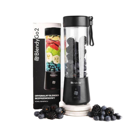 Blender bezprzewodowy Blendygo 2 (przenośny, czarny)
