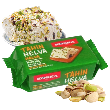 Chałwa turecka z pistacjami, słodycze, przekąska KOSKA 200g