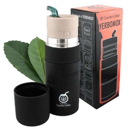 Yerbomox do yerba mate, termos, bombilla, matero 3w1, Gaucho Cebar