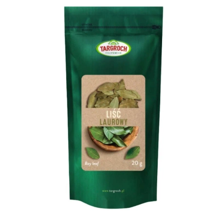Liść laurowy, liście laurowe, aromatyczna przyprawa, Targroch 20g