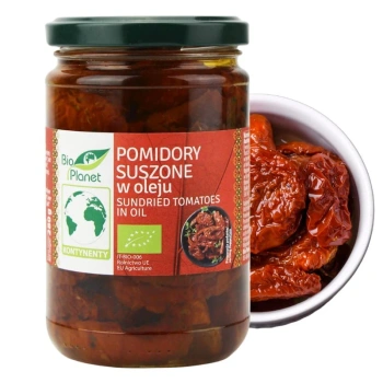 Suszone pomidory w oleju bio Bio Planet 280g