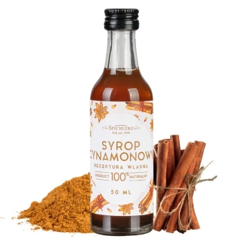 Syrop cynamonowy do kawy i herbaty Spichlerz 50 ml