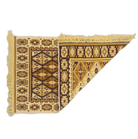 Dywan chodnik Kilim Turecki brąz/beż 60x90cm