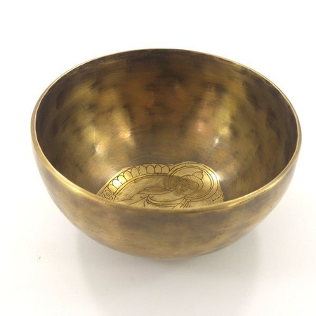 Misa tybetańska grająca Medicine Buddha (Tybet, buddyzm) 400 - 600 g 