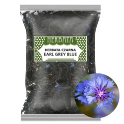 Herbata czarna z płatkami bławatka EARL GREY BLUE 50g