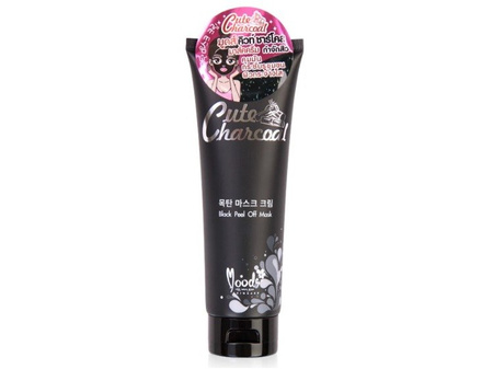 MASECZKA NA BAZIE WĘGLA MOODS CUTE CHARCOAL BLACK PEEL OFF MASK 130ML