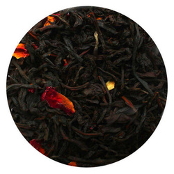 Herbata czarna Earl Grey Rose 50g płatki róży