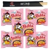 Buldak zupka ramen kurczak carbonara bardzo ostra Samyang x5 pałeczki GRATIS