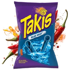 Chipsy Takis Blue Heat, tortilla kukurydziana 100g