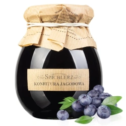Konfitura jagodowa naturalna  z jagód Spichlerz 300g