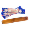 Zestaw kadzideł Nag Champa x 3 z podstawką (Indie, Satya, Sai Baba, 15g) 