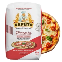 Włoska mąka pszenna do pizzy, typ 00, Pizzeria 1kg, Caputo
