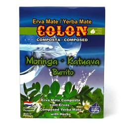 Yerba Mate Colon Moringa Katuava Burrito 500g Paragwaj