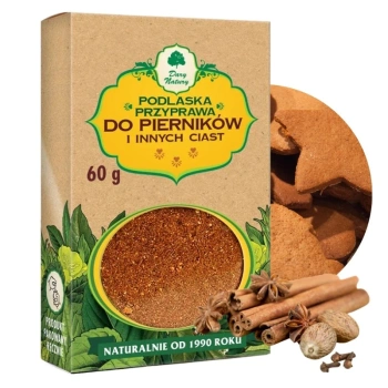 Przyprawa do piernika i ciast podlaska korzenna Dary Natury 60g
