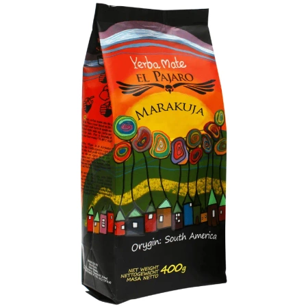 Yerba mate Maracuya, El Pajaro (Paragwaj, 400g)