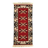 Dywan Kilim Turecki, chodnik, kwiaty beżowo-czerwony 60x125cm