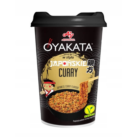 Danie gotowe Oyakata Japońskie Curry (makaron instant, błyskawiczne)