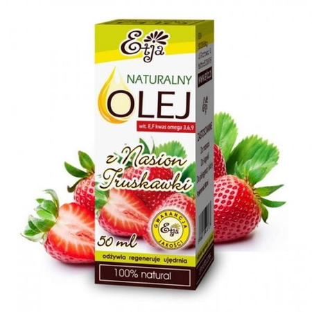 Olej z nasion truskawki 50 ml olej kosmetyczny z pestek truskawek