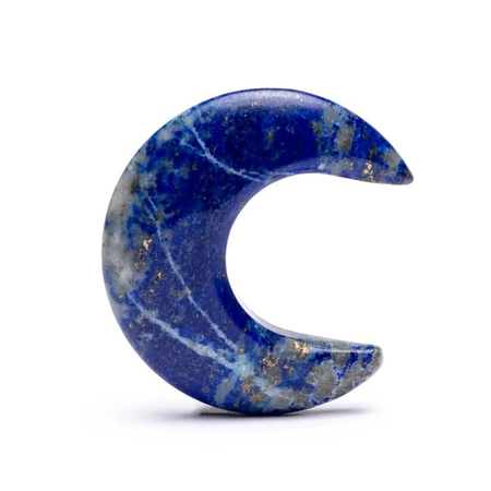 Księżyc z lapis lazuli , kamień półszlachetny