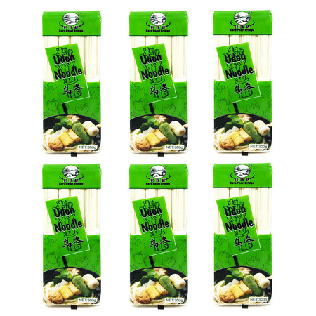 Makaron Udon Noodle (pszenny, japoński, wstążki, 6x300g)