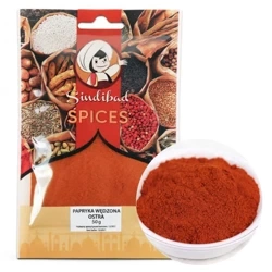 Papryka wędzona ostra przyprawa 50 g Sindibad