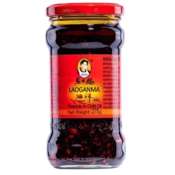 Orzechy ziemne w aromatycznym oleju z chili, Laoganma 275g