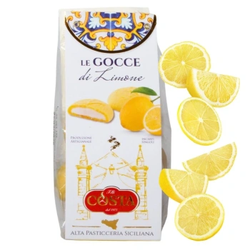 Włoskie kruche ciastka z kremem cytrynowym Costa Dolci 120g