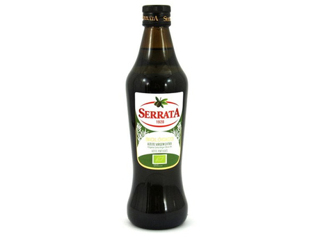 OLIWA Z OLIWEK Z PIERWSZEGO TŁOCZENIA SERRATA ORGANICZNA 500ML (KWASOWOŚĆ 0,5%, EXTRA VIRGIN)