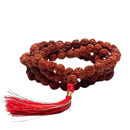 Mala rudraksha, buddyjski różaniec, 108 koralików