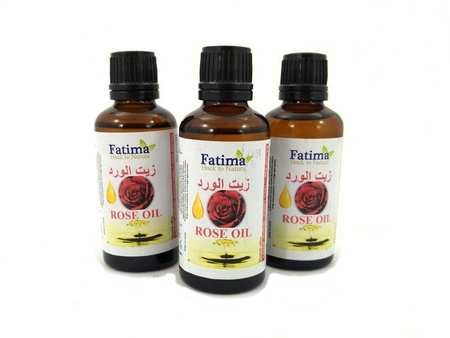 OLEJ Z RÓŻY OLEJEK RÓŻANY FATIMA CZYSTY NATURALNY 50ML