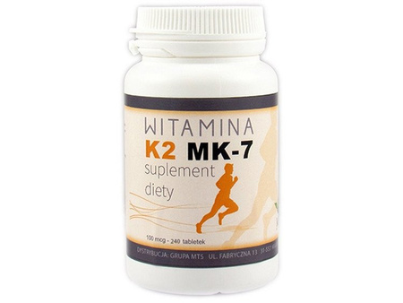 WITAMINA K2 MK-7 NATTO 100 mcg, 60TAB